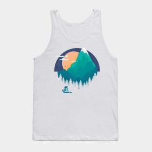 mountain biking Tank Top